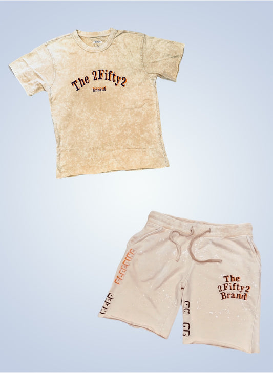 Mens mineral wash short set by The 2Fifty2 Brand