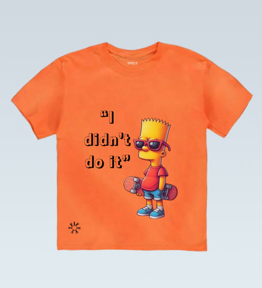 Graphic Bart Simpson tee shirt