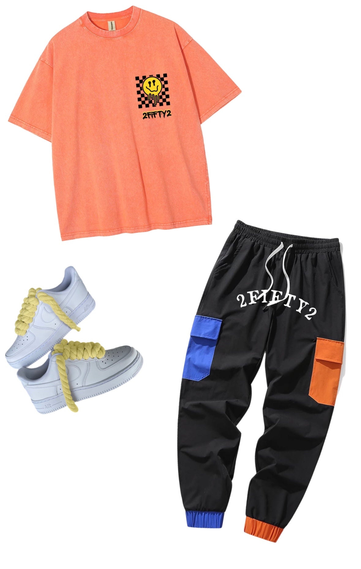 Men’s color block jogger sweatpants by 2fifty2
