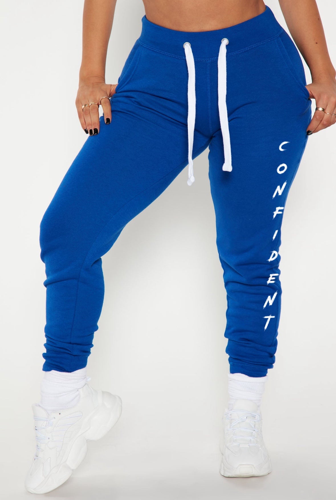 Ladies printed jogger sweatpants