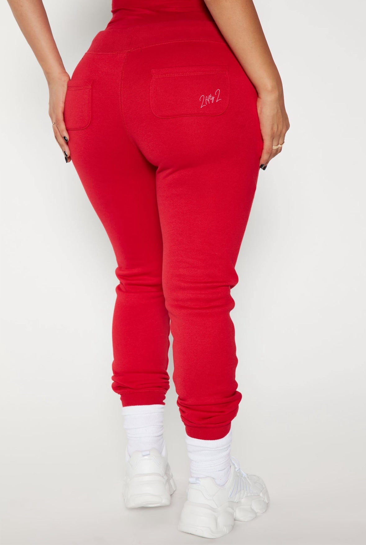 Ladies printed jogger sweatpants