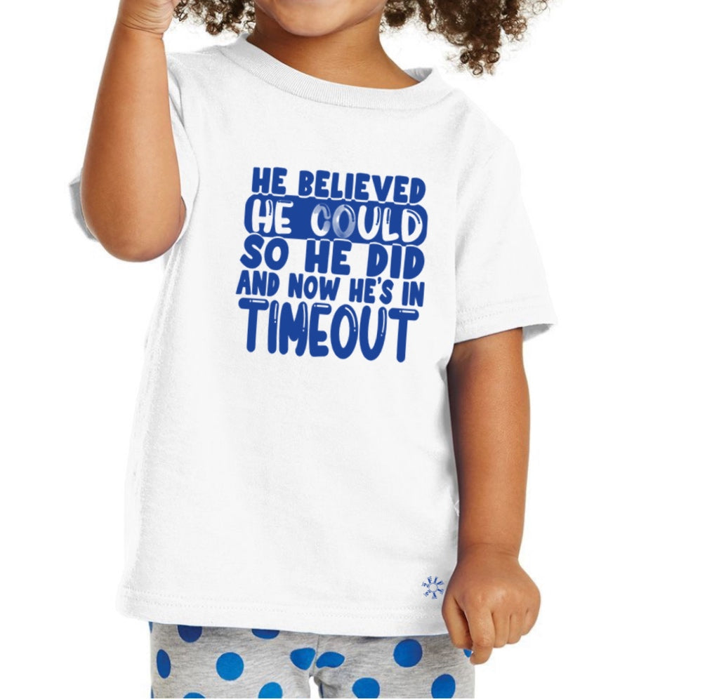 Graphic tee shirt for toddlers