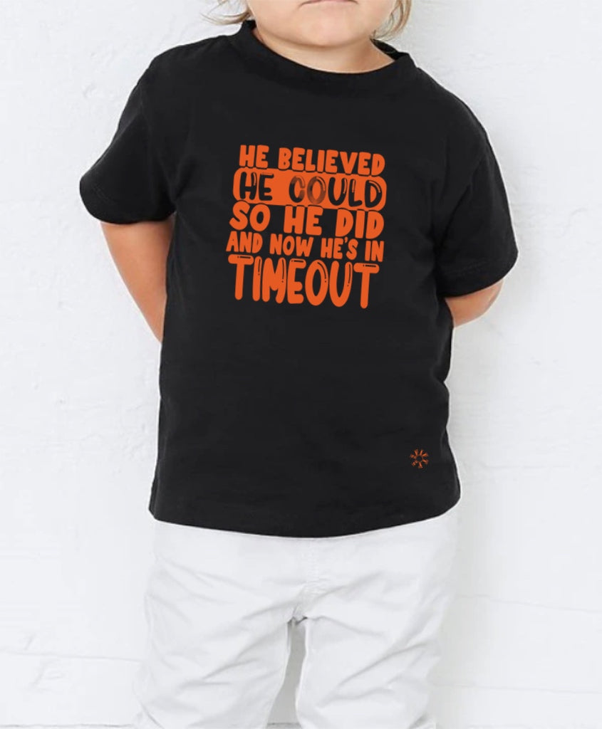 Graphic tee shirt for toddlers