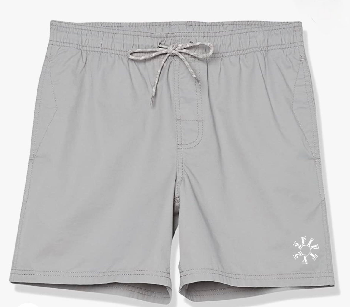 6 inch drawstring shorts