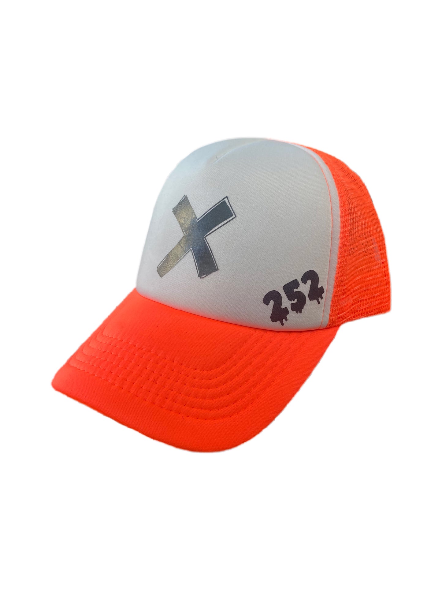 Trucker Hat - neon orange X