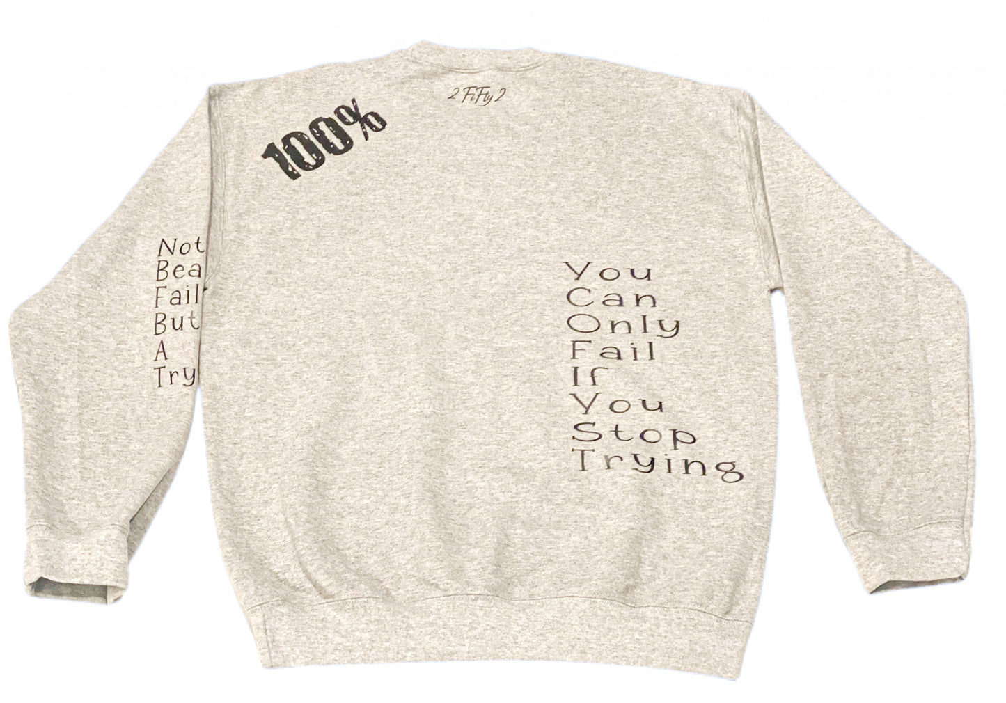 Mens crew sweatshirt (I can do all things) - 2fifty2