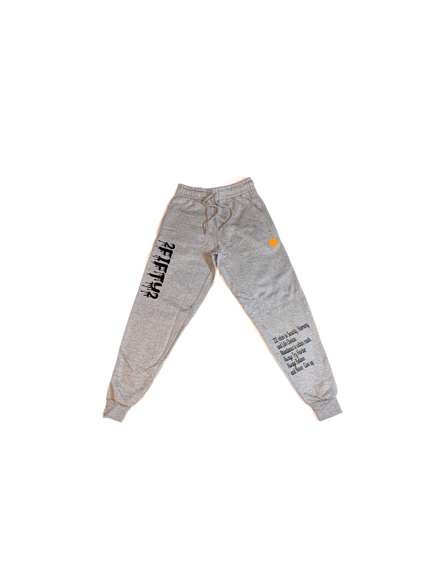 Youth Boys graphic joggers (gray) - 2fifty2